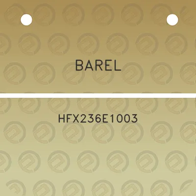 barel-hfx236e1003