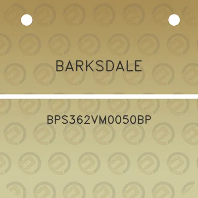 barksdale-bps362vm0050bp