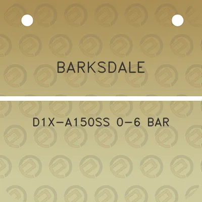 barksdale-d1x-a150ss-0-6-bar