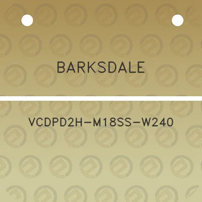 barksdale-vcdpd2h-m18ss-w240