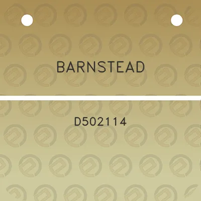 barnstead-d502114