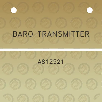 baro-transmitter-a812521