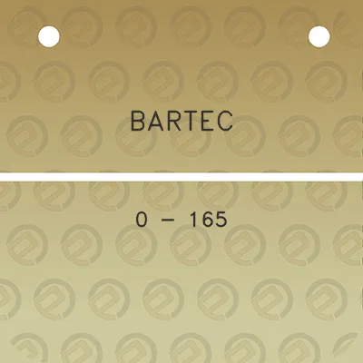 bartec-0-165