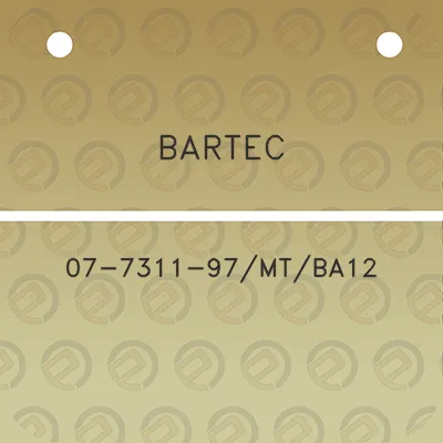 bartec-07-7311-97mtba12