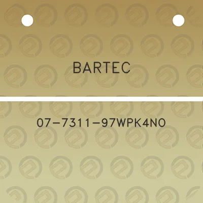 bartec-07-7311-97wpk4no