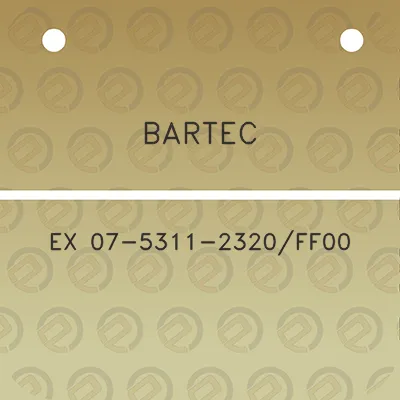 bartec-ex-07-5311-2320ff00