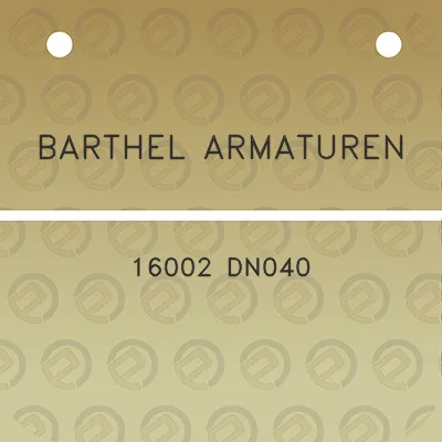 barthel-armaturen-16002-dn040