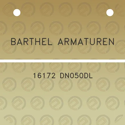 barthel-armaturen-16172-dn050dl