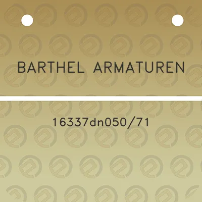 barthel-armaturen-16337dn05071