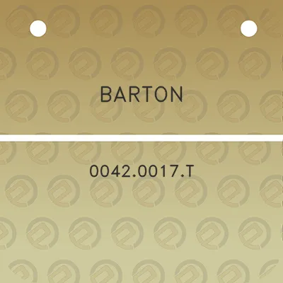 barton-00420017t