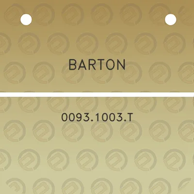 barton-00931003t