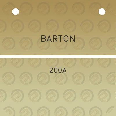 barton-200a