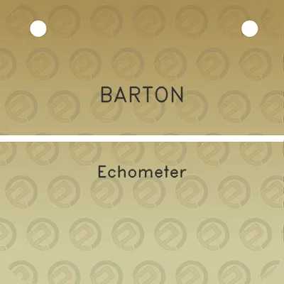 barton-echometer