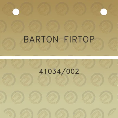 barton-firtop-41034002