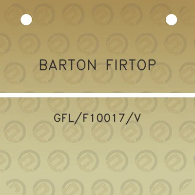 barton-firtop-gflf10017v