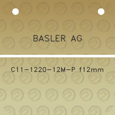 basler-ag-c11-1220-12m-p-f12mm