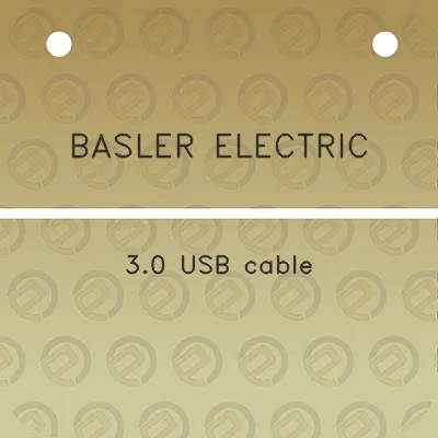 basler-electric-30-usb-cable