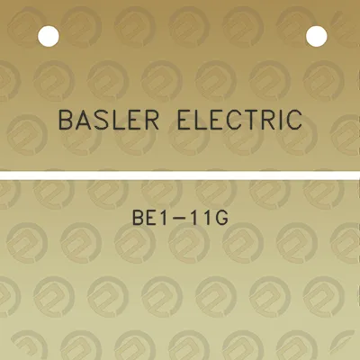 basler-electric-be1-11g