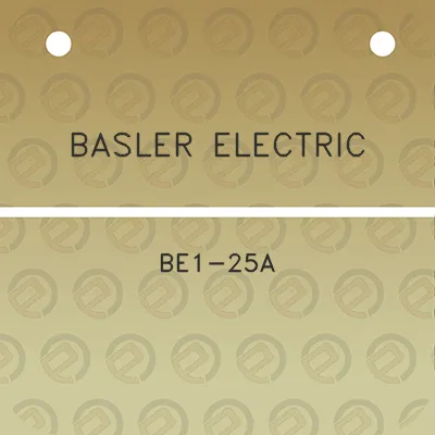 basler-electric-be1-25a