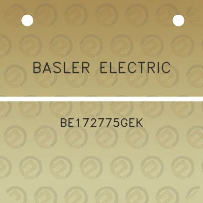 basler-electric-be172775gek