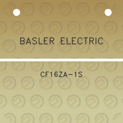 basler-electric-cf16za-1s