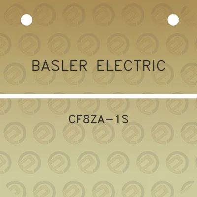 basler-electric-cf8za-1s