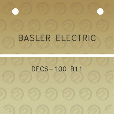 basler-electric-decs-100-b11