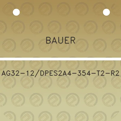 bauer-ag32-12dpes2a4-354-t2-r2