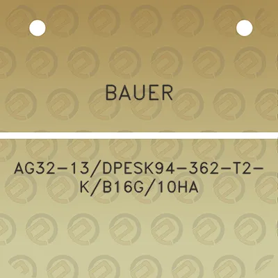 bauer-ag32-13dpesk94-362-t2-kb16g10ha