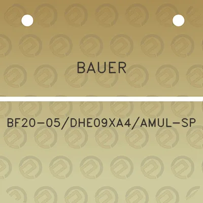 bauer-bf20-05dhe09xa4amul-sp