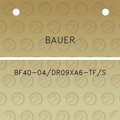 bauer-bf40-04dr09xa6-tfs