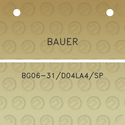 bauer-bg06-31d04la4sp