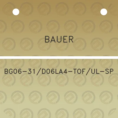 bauer-bg06-31d06la4-toful-sp