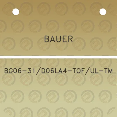 bauer-bg06-31d06la4-toful-tm