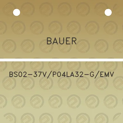 bauer-bs02-37vp04la32-gemv