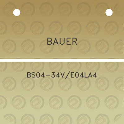 bauer-bs04-34ve04la4