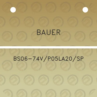 bauer-bs06-74vp05la20sp