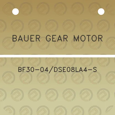 bauer-gear-motor-bf30-04dse08la4-s