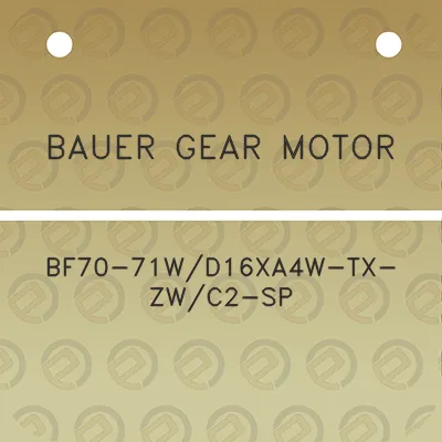 bauer-gear-motor-bf70-71wd16xa4w-tx-zwc2-sp