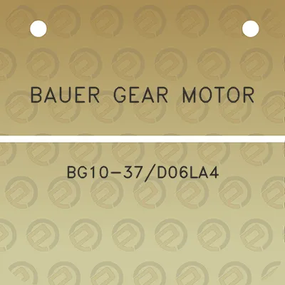 bauer-gear-motor-bg10-37d06la4