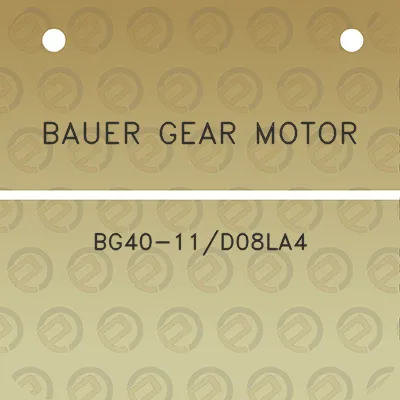 bauer-gear-motor-bg40-11d08la4