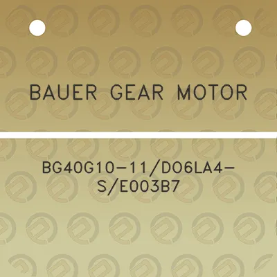 bauer-gear-motor-bg40g10-11do6la4-se003b7