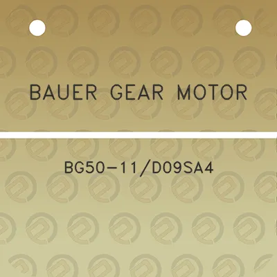 bauer-gear-motor-bg50-11d09sa4