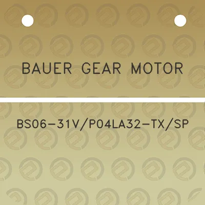 bauer-gear-motor-bs06-31vp04la32-txsp