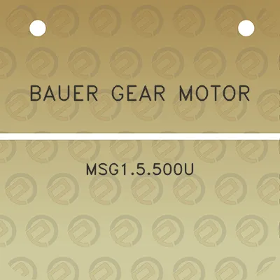 bauer-gear-motor-msg15500u