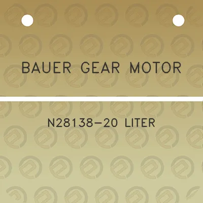 bauer-gear-motor-n28138-20-liter