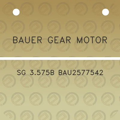 bauer-gear-motor-sg-3575b-bau2577542