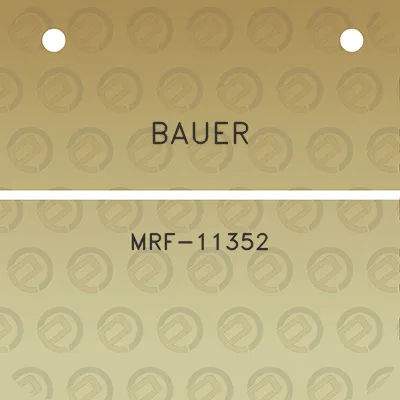 bauer-mrf-11352