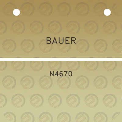 bauer-n4670