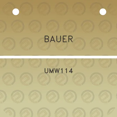 bauer-umw114